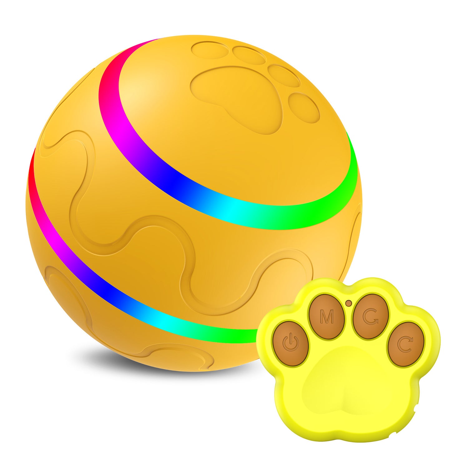 Smart Self-Rolling Pet Ball