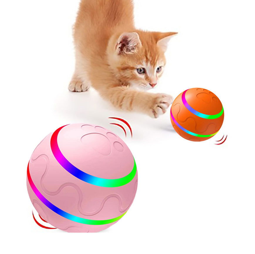 Smart Self-Rolling Pet Ball